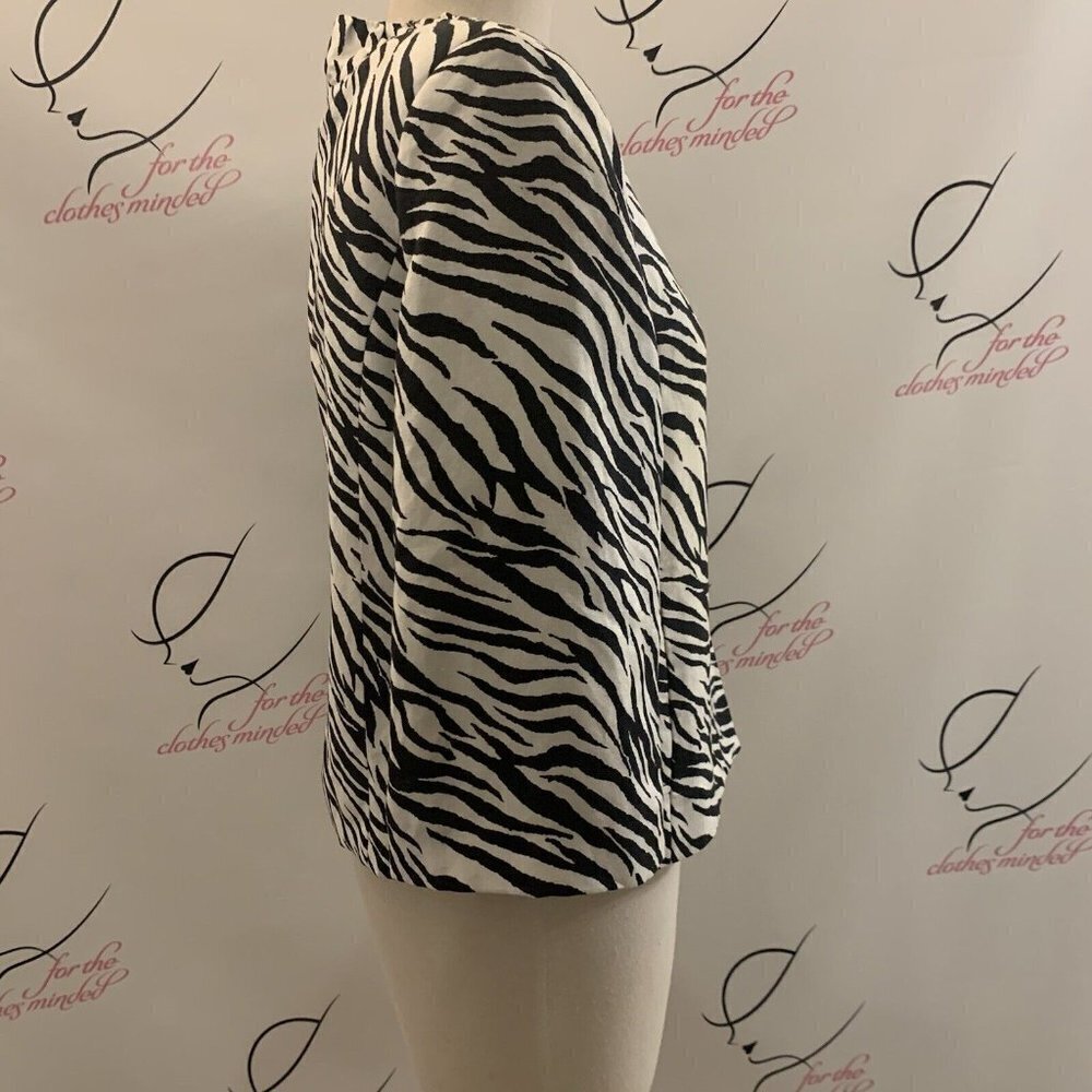 Chapter One. Size 4?? (M). Lined Zebra Print 3/4 … - image 4
